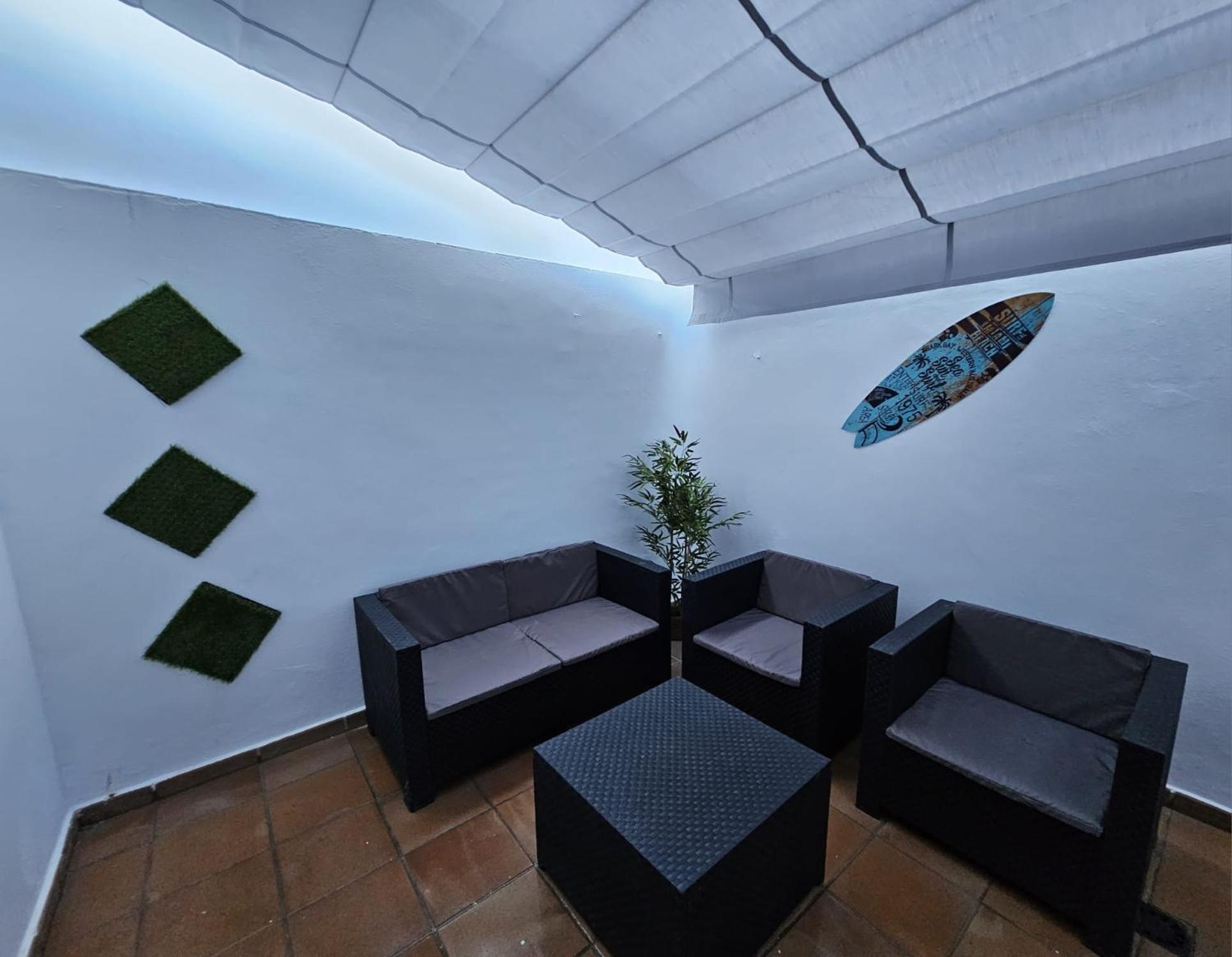 Apartamentos Terraza Chiclana Centro Ciudad ชิกลานา เด ลา ฟรอนเตรา ภายนอก รูปภาพ